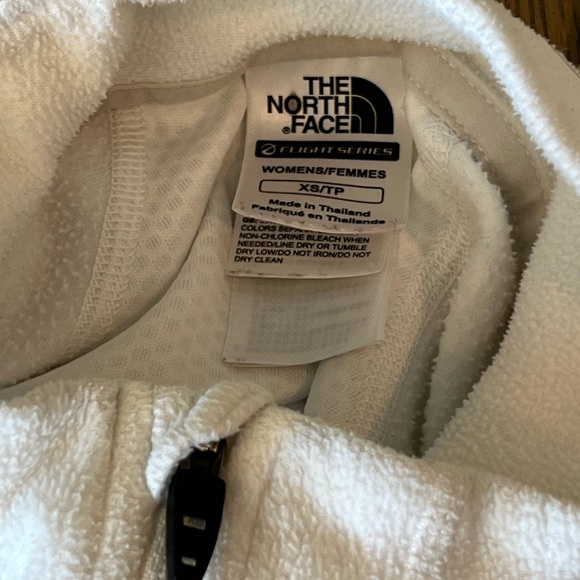 Women’s White The North Face Fleece Sweater - Picture 5 of 6